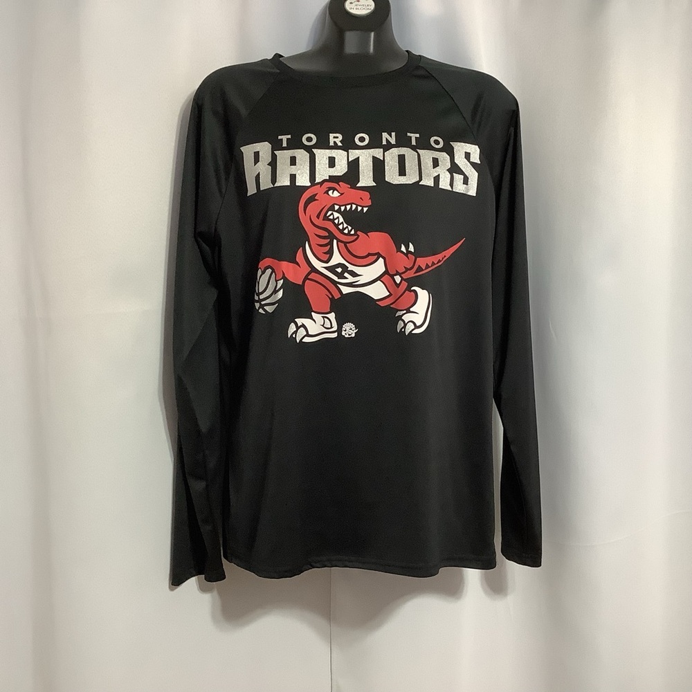 NBA Toronto Raptors Black Crew Neck Shirt Men’s Size Large 2015